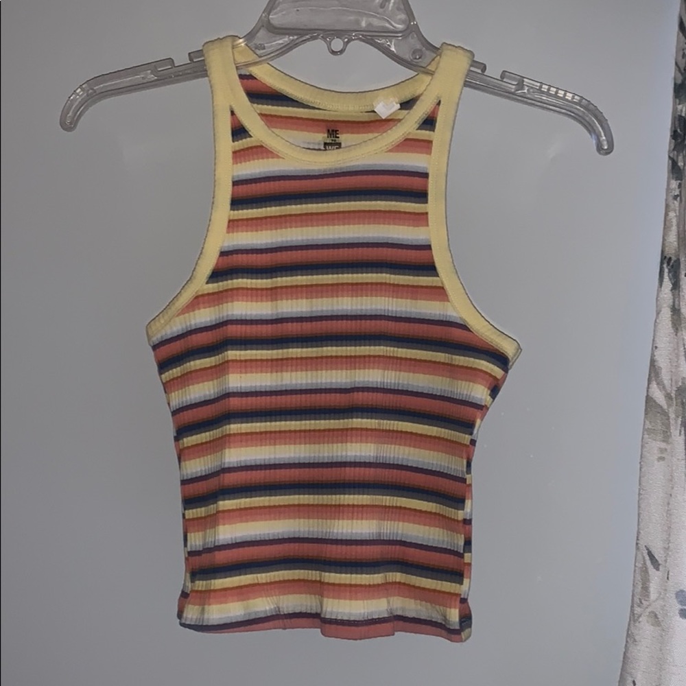 High neck crop top